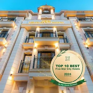 Garden - Certificate Of Excellence 10 Five-stars For 2024 Awarded By Htif Hotel Plowdiw